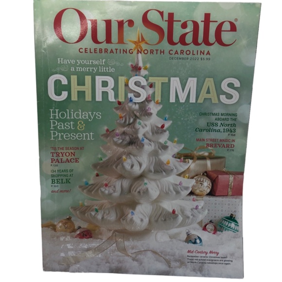 Our State Of North Carolina Magazine ~Holiday Past & Present December 2022 - Picture 1 of 13